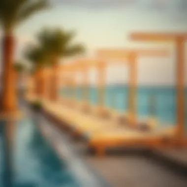 Amenities with Sunbed Rental at JBR Amenities included with sunbed rental at Jumeirah Beach Residence