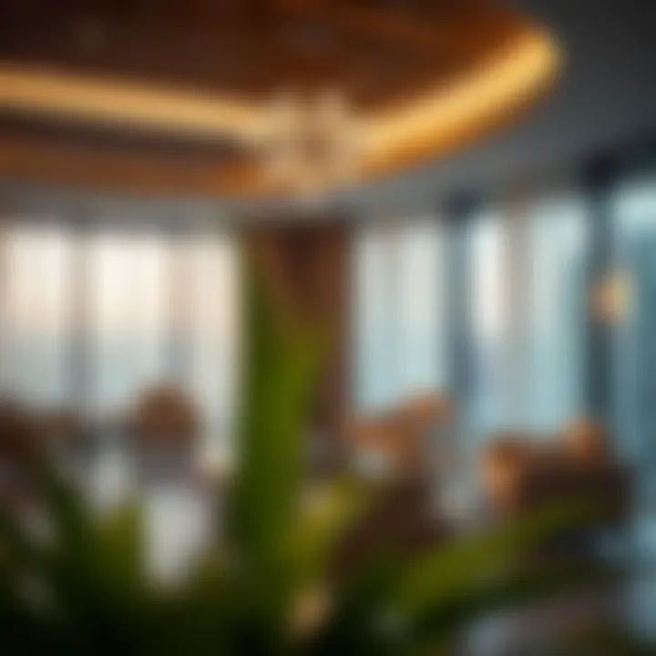 Luxurious amenities in a budget hotel apartment in Dubai