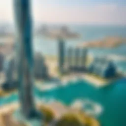 Stunning view of Marina Pinnacle Tower