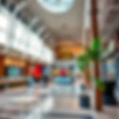 Vibrant Shopping Area in Mirdif City Center Interior shot highlighting the vibrant shopping area of Mirdif City Center