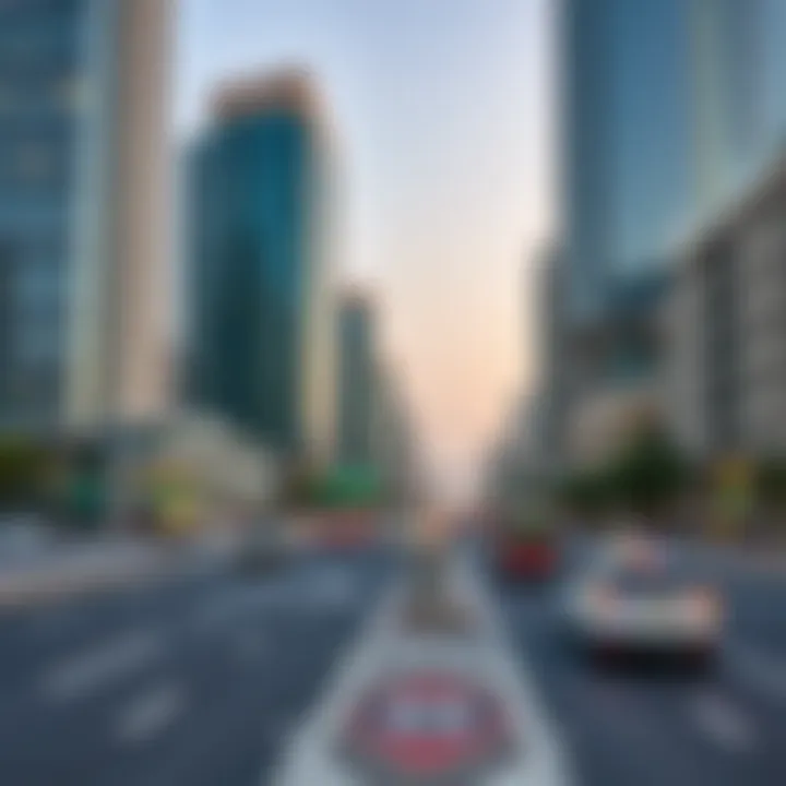 Transport links surrounding Mirdif City Center enhancing accessibility
