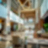 Luxurious lobby of Movenpick Ras Al Khaimah showcasing elegant design