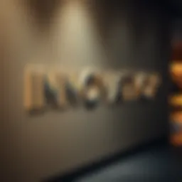 The inscription at the Museum of the Future showcasing innovation