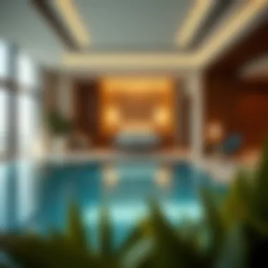 Exclusive Suite with Private Pool Elegant hotel suite featuring an exclusive pool