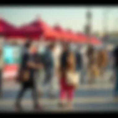 Public life during holidays in Dubai