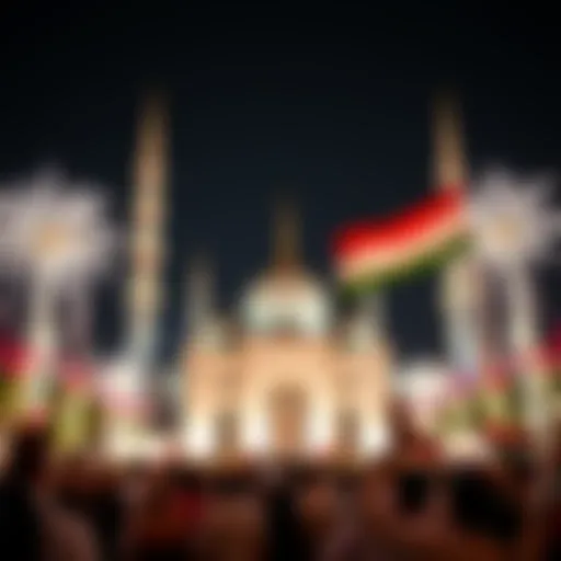Celebration of National Day in the UAE