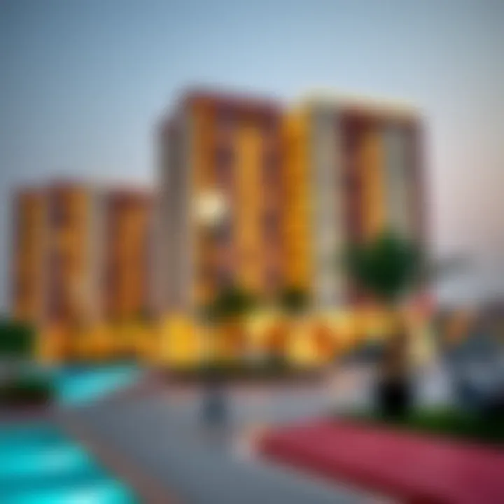 Investment opportunities in Rabdan developments, featuring graphs and market analysis.