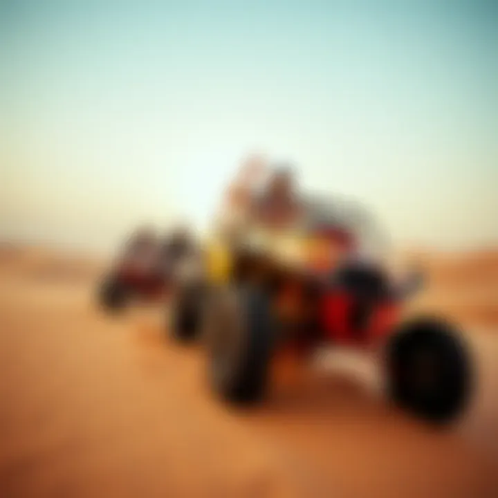 Thrilling Dune Bashing Adventure Adventurous activities like dune bashing