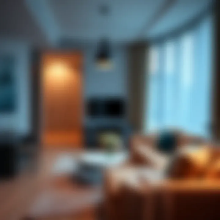 Elegance in Contemporary Studio Interior Design Elegant studio flat with contemporary interior design