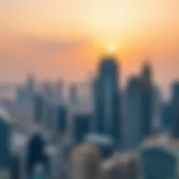 A stunning skyline view of Dubai showcasing modern architecture