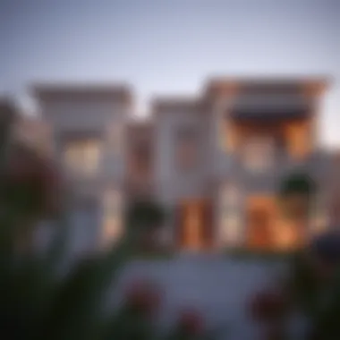 Architectural Design of Acacia Villas Elegant architectural design of Acacia community villas