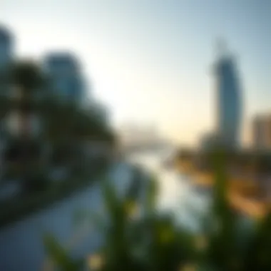 Scenic Environment of Business Bay Tranquil surroundings of Business Bay enhancing property value
