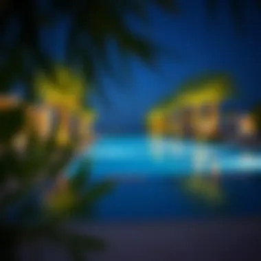 Serene pool area at فندق الوفت العين