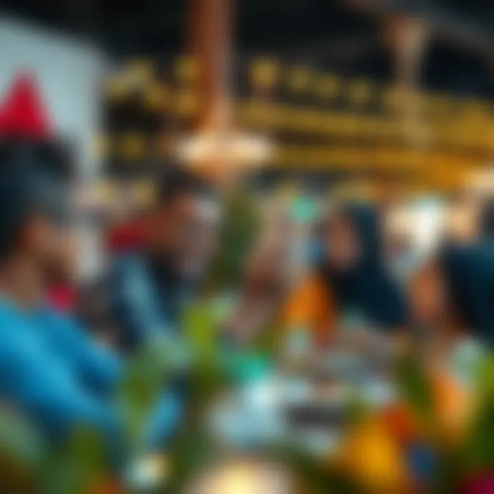 Community Engagement during UAE Holidays Families enjoying community events and activities during government holidays