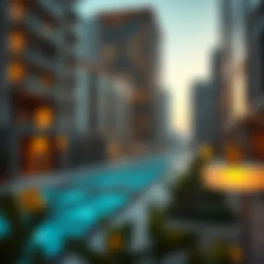 A graphic representation of technology integration in Dubai's real estate market