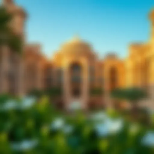 Stunning architectural view of Tilal Al Ghaf