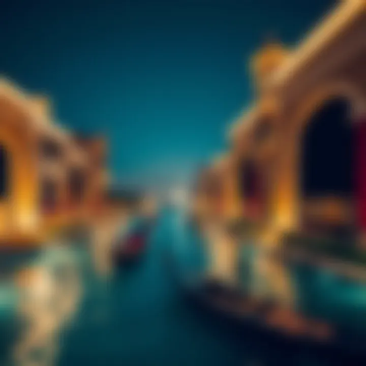 Prime location of Venice by Azizi in Dubai