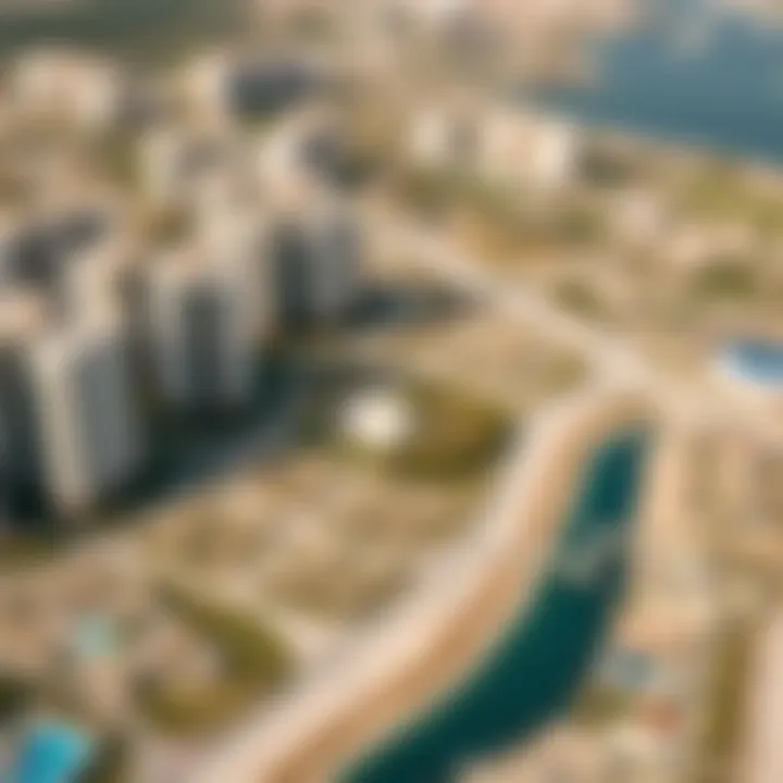 Residential Zones of Yas Bay Residential areas overview in Yas Bay
