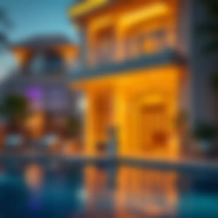 Luxurious Property: Premium Real Estate Listings A luxurious property in Dubai representing premium listings